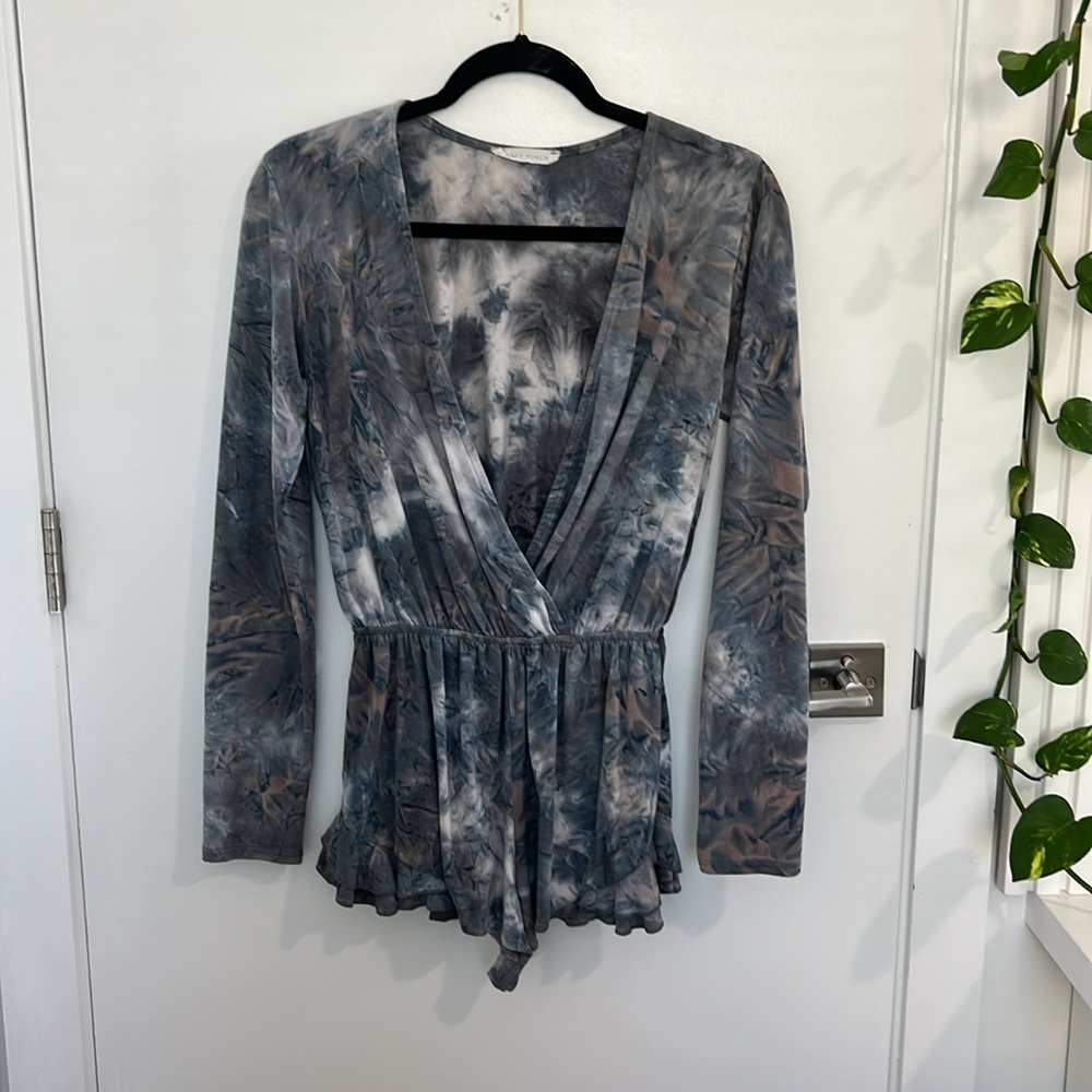 Deep v romper